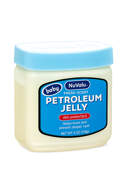 NUVALU PETROLEUM JELLY BABY FRESH SCENT 6 OZ BLUE