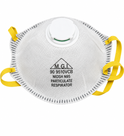 Carbon Filter Mask - N95-10VCB 10/BX