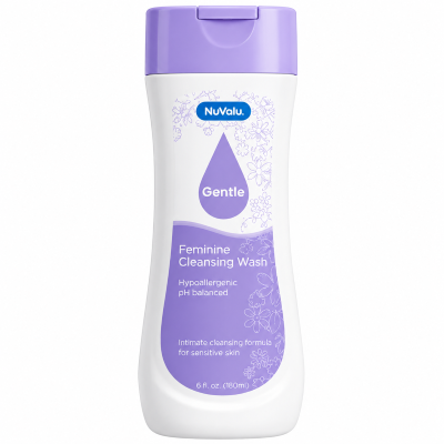 NUVALU FEMININE CLEANSING WASH PURPLE 9 OZ