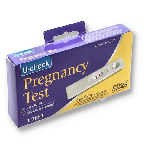 U Check Pregnancy Test Single Strip/Cassette 17/April/2026