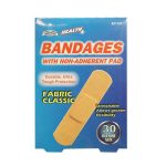 FLEX FABRIC BANDAG 3/4x3" 30pc