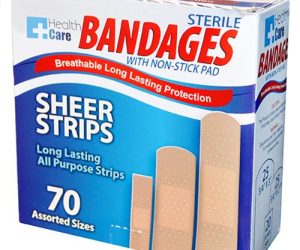 Bandage Strip Assorted 70ct