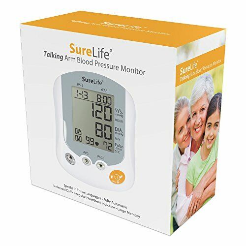 SureLife Premium Talking Arm Blood Pressure M