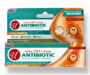 TRIPLE ANTIBIOTIC FIRST AID OINTMENT .5 oz U brand