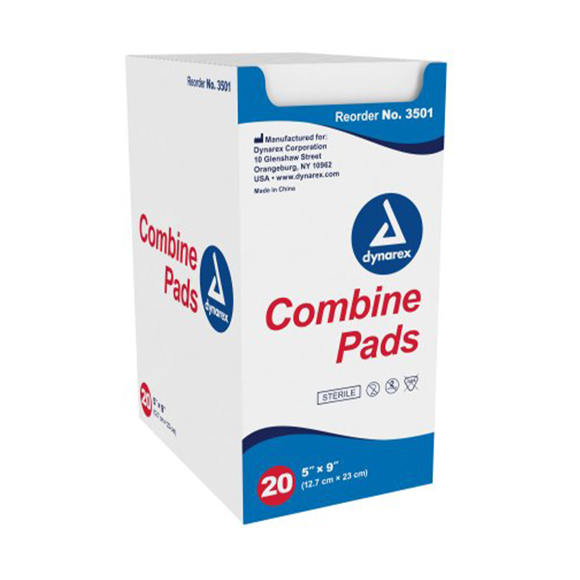 Combine Pads 5 x 9 20/pk