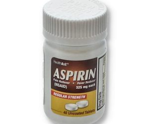 A2Z Aspirin 325mg x 40ct uncoated May/2026