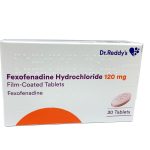 Fexofenadine 120mg x 30CT September/2025 Buy 6 get 1 Free