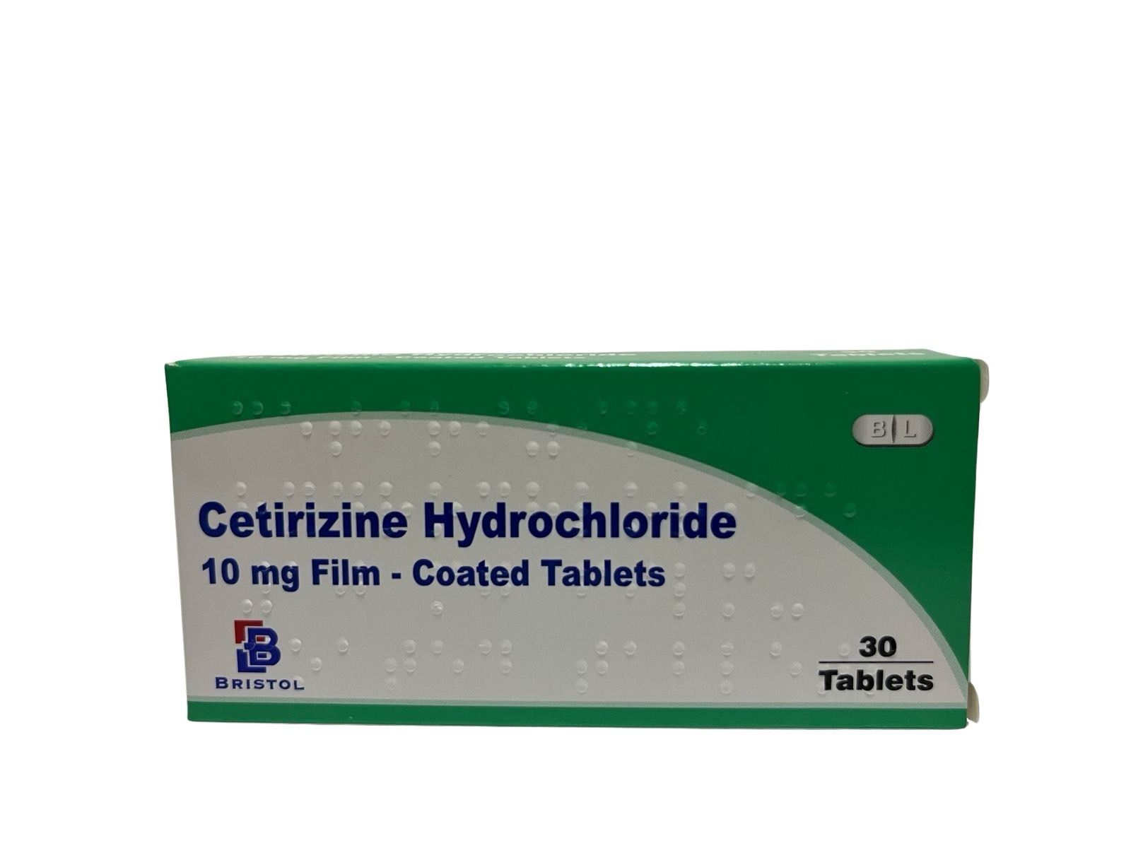 Cetirizine Hydrochloride 10mg x 30ct October/2024 Buy 6 get 1 Free