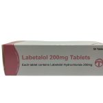 Labetalol 200mg x 56ct April/2025 Buy 6 get 1 Free