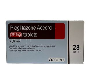 Pioglitazone 30mg x 28 Sep/2025 Buy 6 get 1 Free