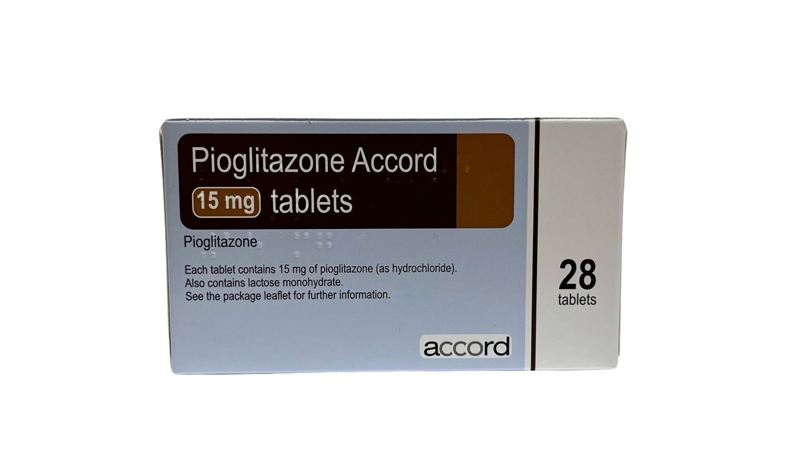 Pioglitazone 15mg x 28 May /2026