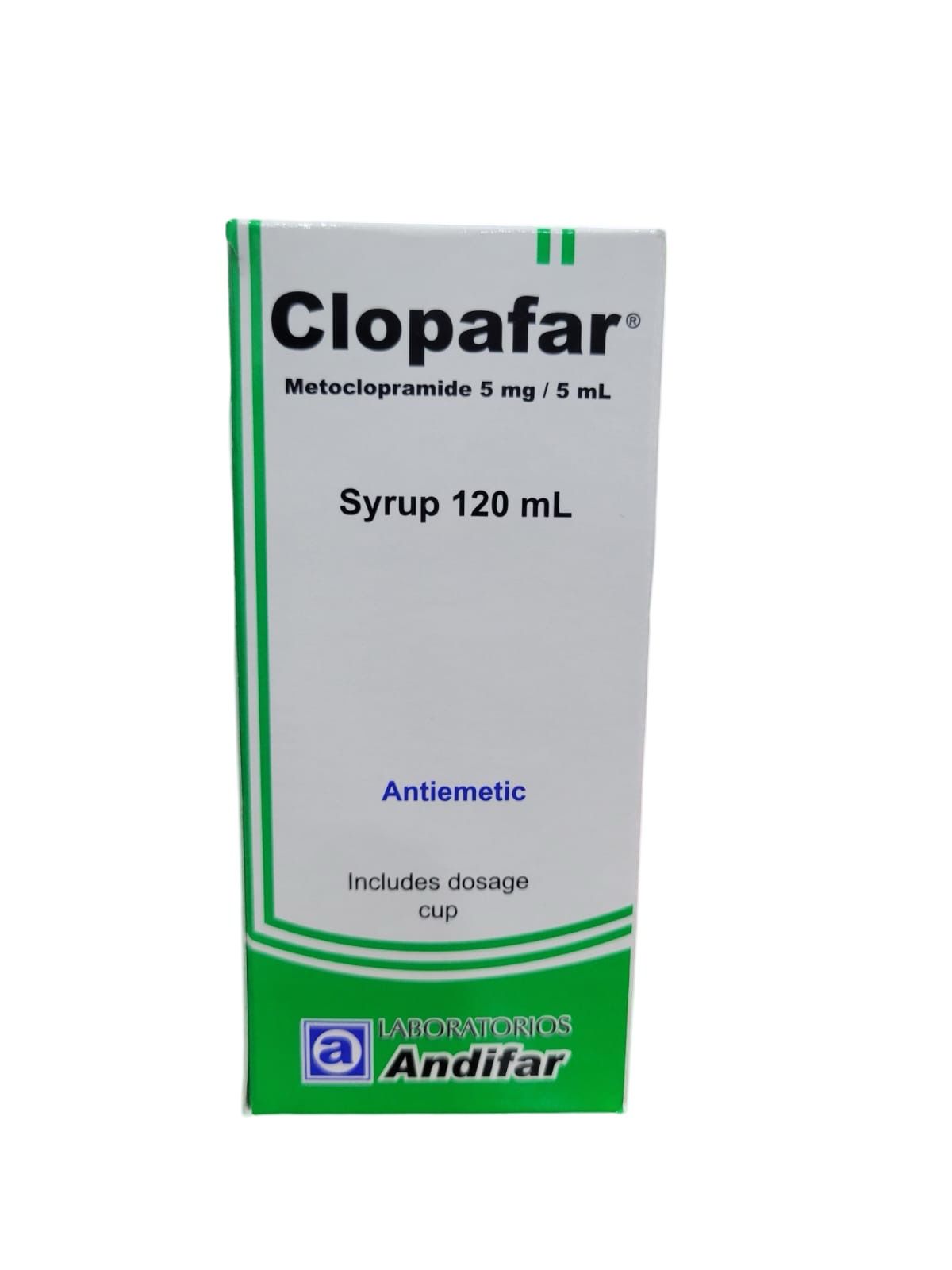 Clopafar Jarabe 120ml Expire May/2026