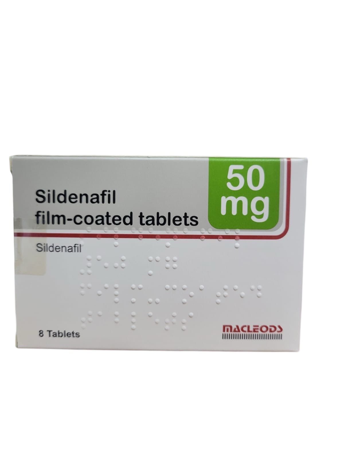 Sildenafil 50mg x 8 Jan/2026