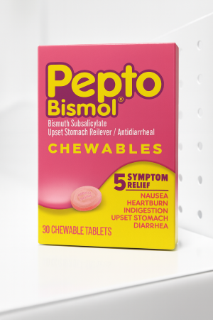 Pepto Bismol tablets 30/bx