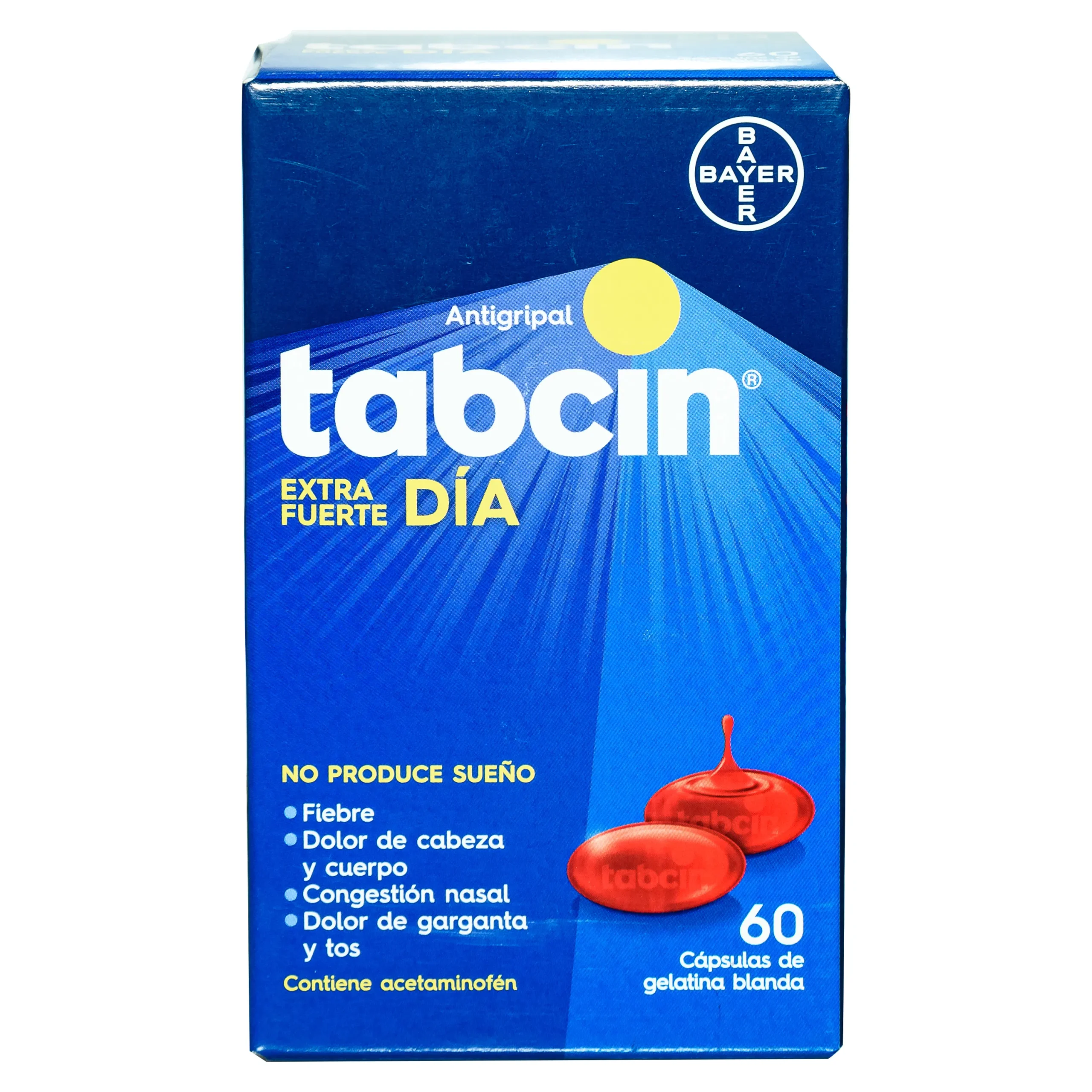 Tabcin Extra Fuerte Dia Gel Caps