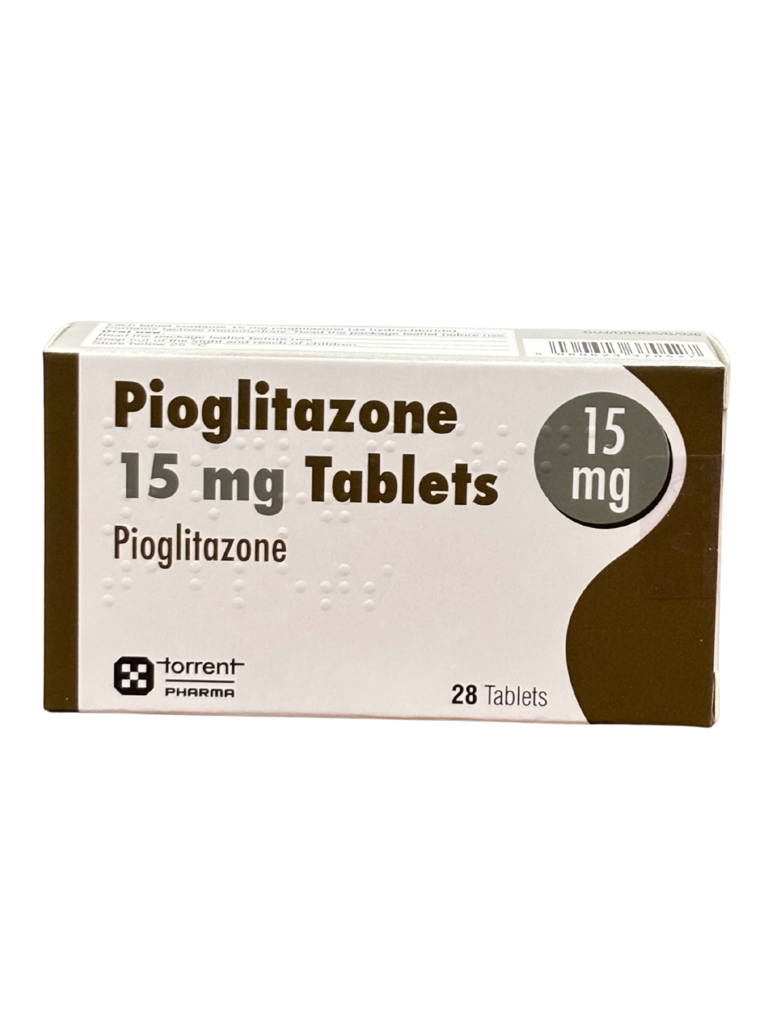 Pioglitazone 15mg x 28 May /2026