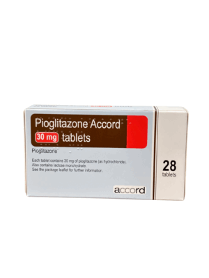 Pioglitazone 30mg x 28 Sep/2025 Buy 6 get 1 Free