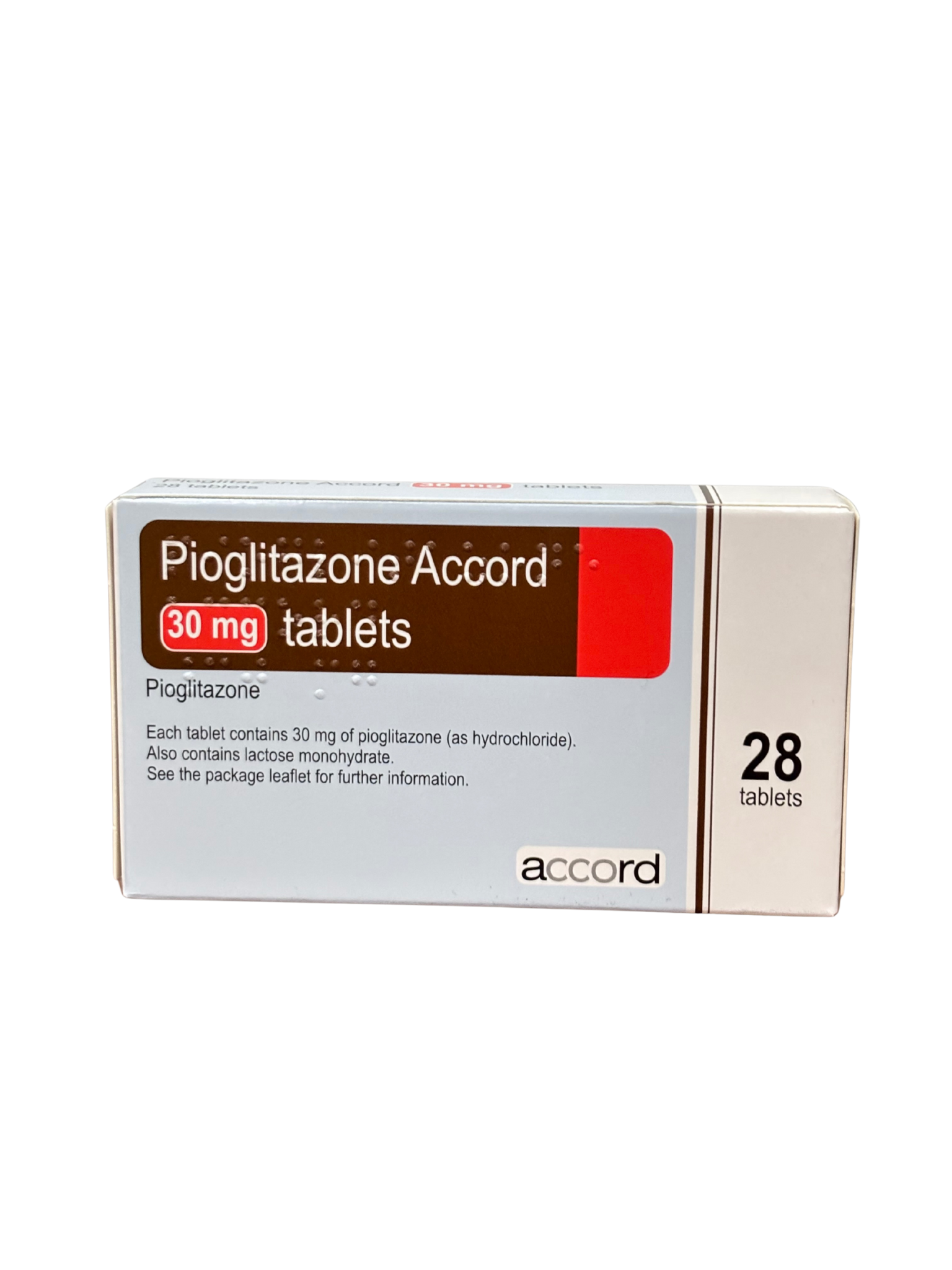 Pioglitazone 30mg x 28 Sep/2025 Buy 6 get 1 Free
