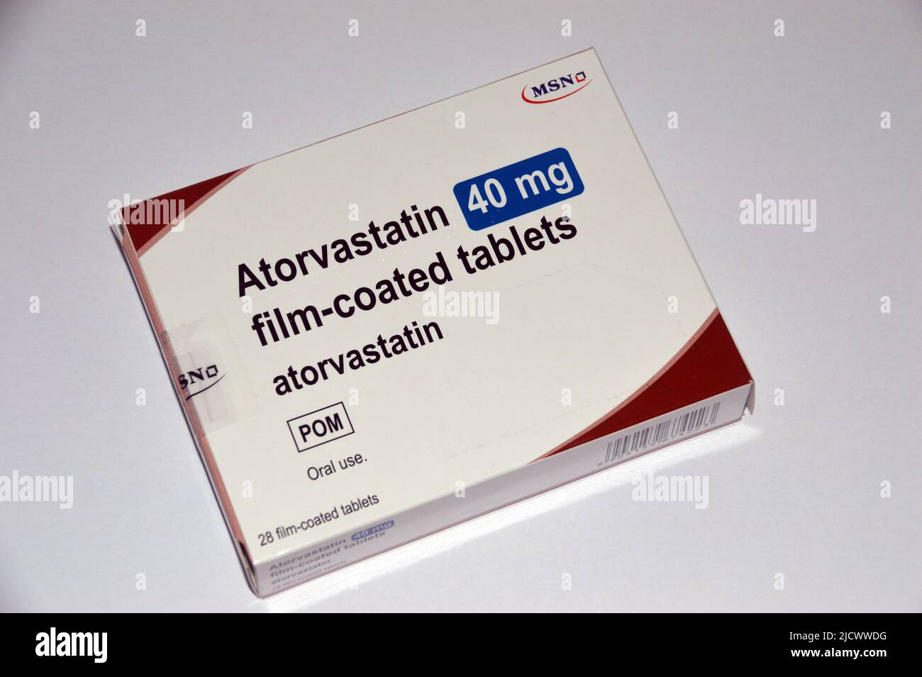 Atorvastatin 40mg x 28 August/2025