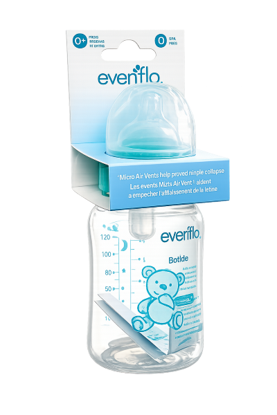 EVENFLO BABY BOTTLE 4 OZ