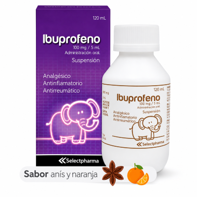 Ibuprofen 100mg/5ml Suspension 120ml