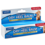 LUCKY DRY HEEL BALM FOOT CREAM 2 OZ