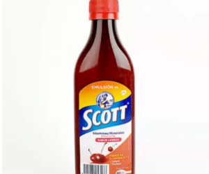 Scott Emulsion Vitamin A&D Cherry 400ml