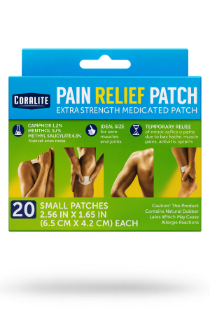 Coralite Pain Relief Patches 20ct