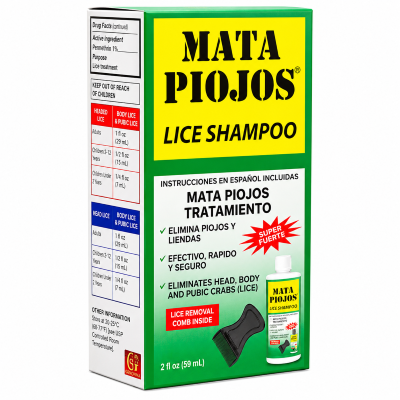 LICE SHAMPOO 2Z "MATA PIOJOS"