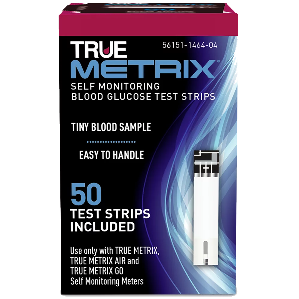 True Metrix Glucose Test Strips 50/pk