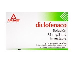 Diclofenac Injection 75mg/3ml Expire July/2026