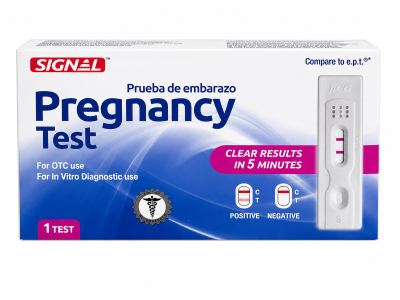 PREGNANCY TEST SIGNAL