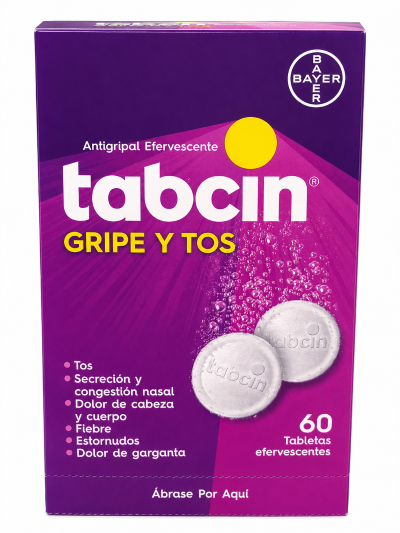 Tabcin Gripe y tos Effervescent