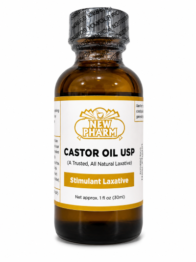 New Pharm Castor Oil 1oz (30ml)
