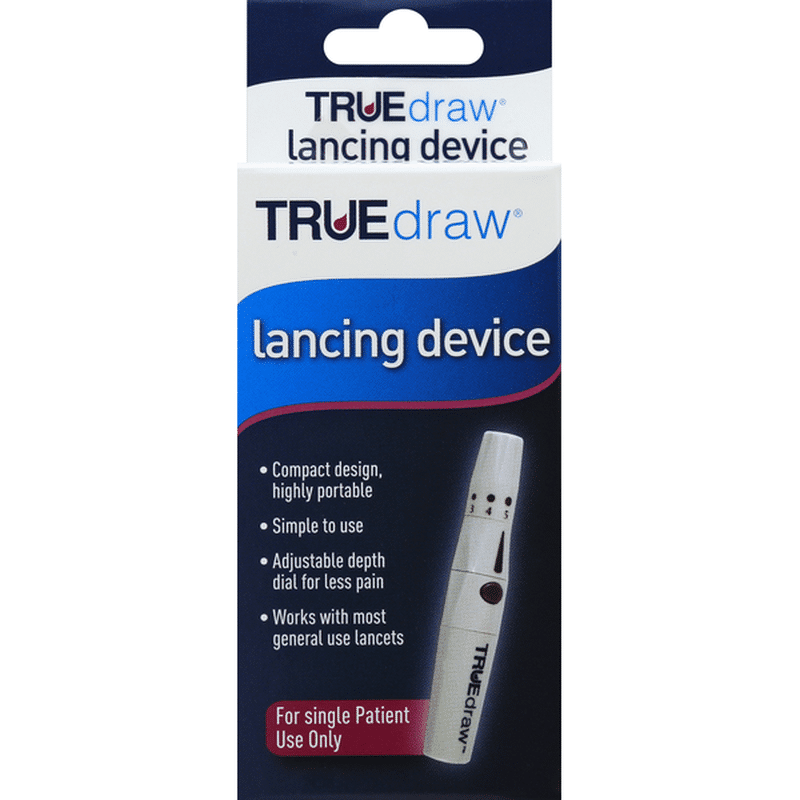 Truedraw Lancing Device