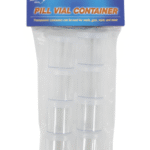 8 PACK PILL CONTAINER CUPS