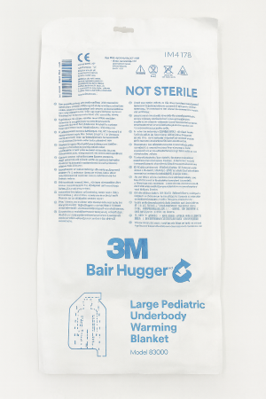 3M BLANKET PEDIATRIC FULL UNDERBODY. 36"W X 33" L INCH. FORCED AIR WARMING BAIR HUGGER. 55501 Each