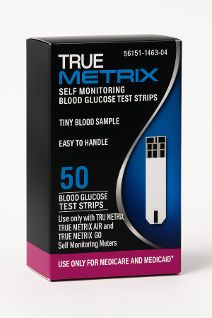 True Metrix Glucose Test Strips 50/pk