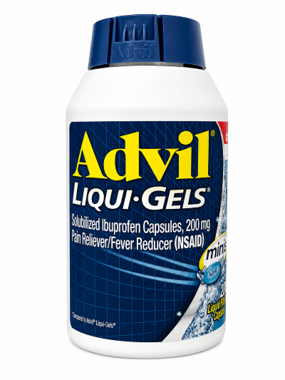 Advil Liquid Minis Gel Capsules 200mg x 200/bottle