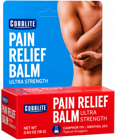 CORALITE PAIN RELIEF BALM 0.63 OZ