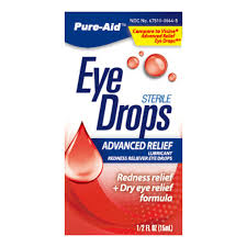 Pure-aid Advanced Relief Eye Drop 15 ml