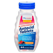 DRX CHOICE ANTACID EXTRA STRENGHT BERRIES 44 CT