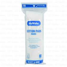 NUVALU COSMETIC PADS 80CT ROUND