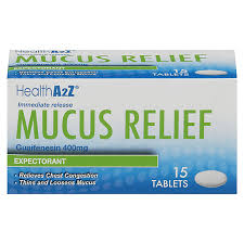 HEALTHA2Z MUCUS RELIEF ORIGINAL 400MG/15 TABLETS