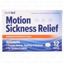 HEALTHA2Z MOTION SICKNESS 12 CT