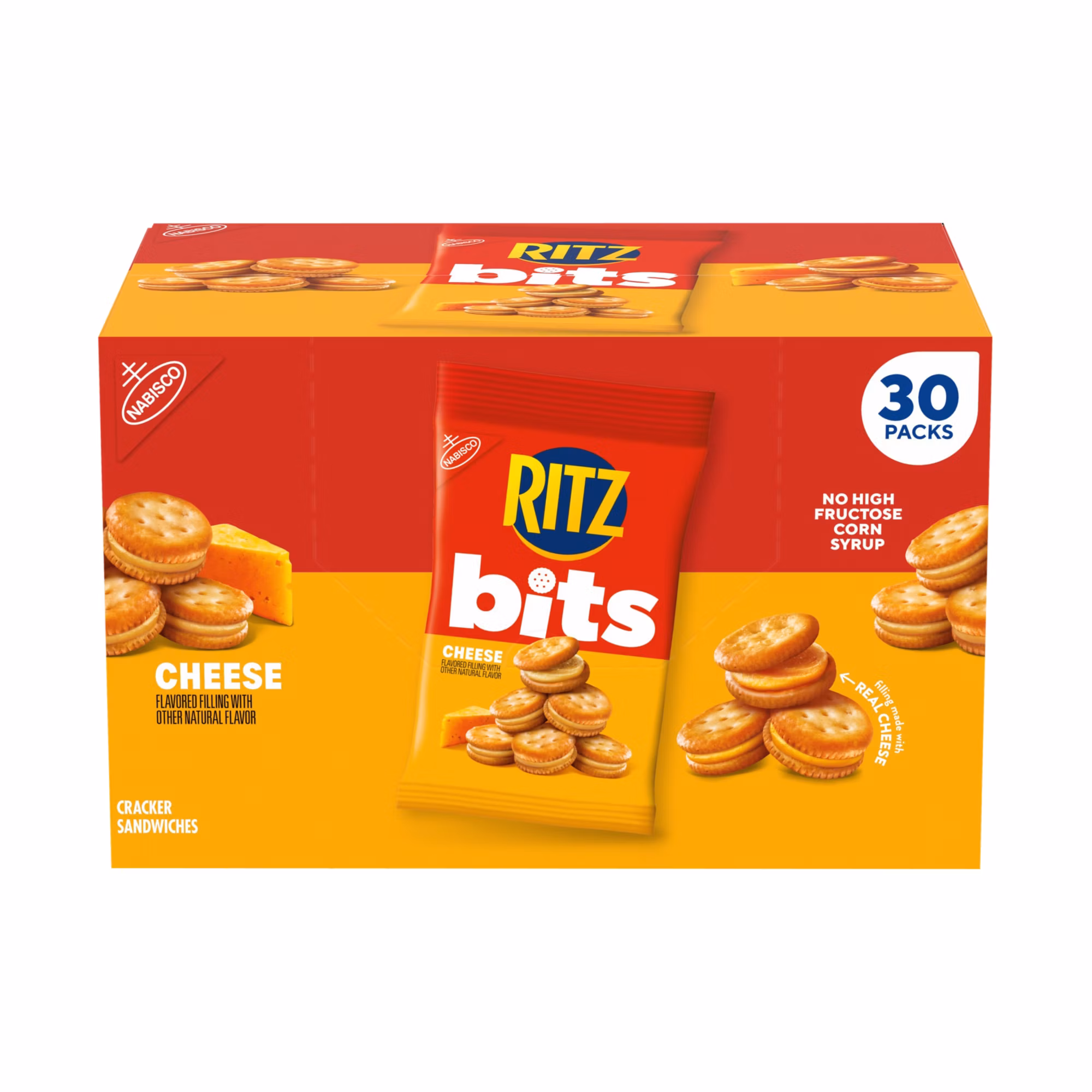 Ritz Bits Crackers sandwiches- Cheese 30ct