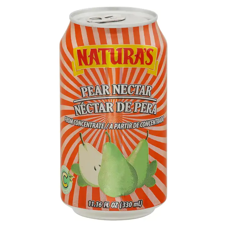 Natura's Juice Can 24/12oz Pear