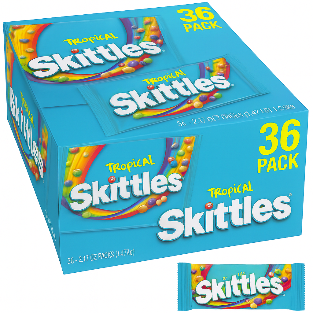 Skittles Candy36/45gm- Tropical