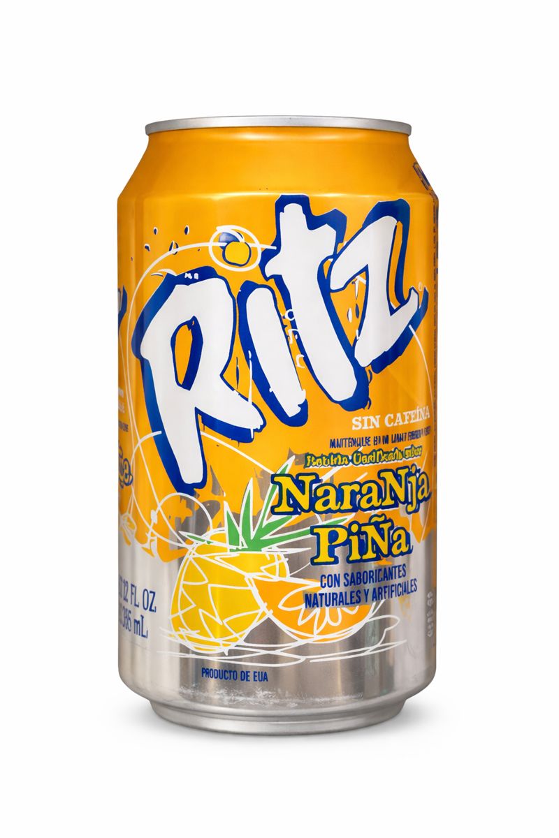 Ritz Soft Drink 24/12oz Orange Pineapple