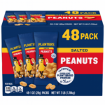 Planters Snack- Variety Pack 48/1oz Salted Peanuts